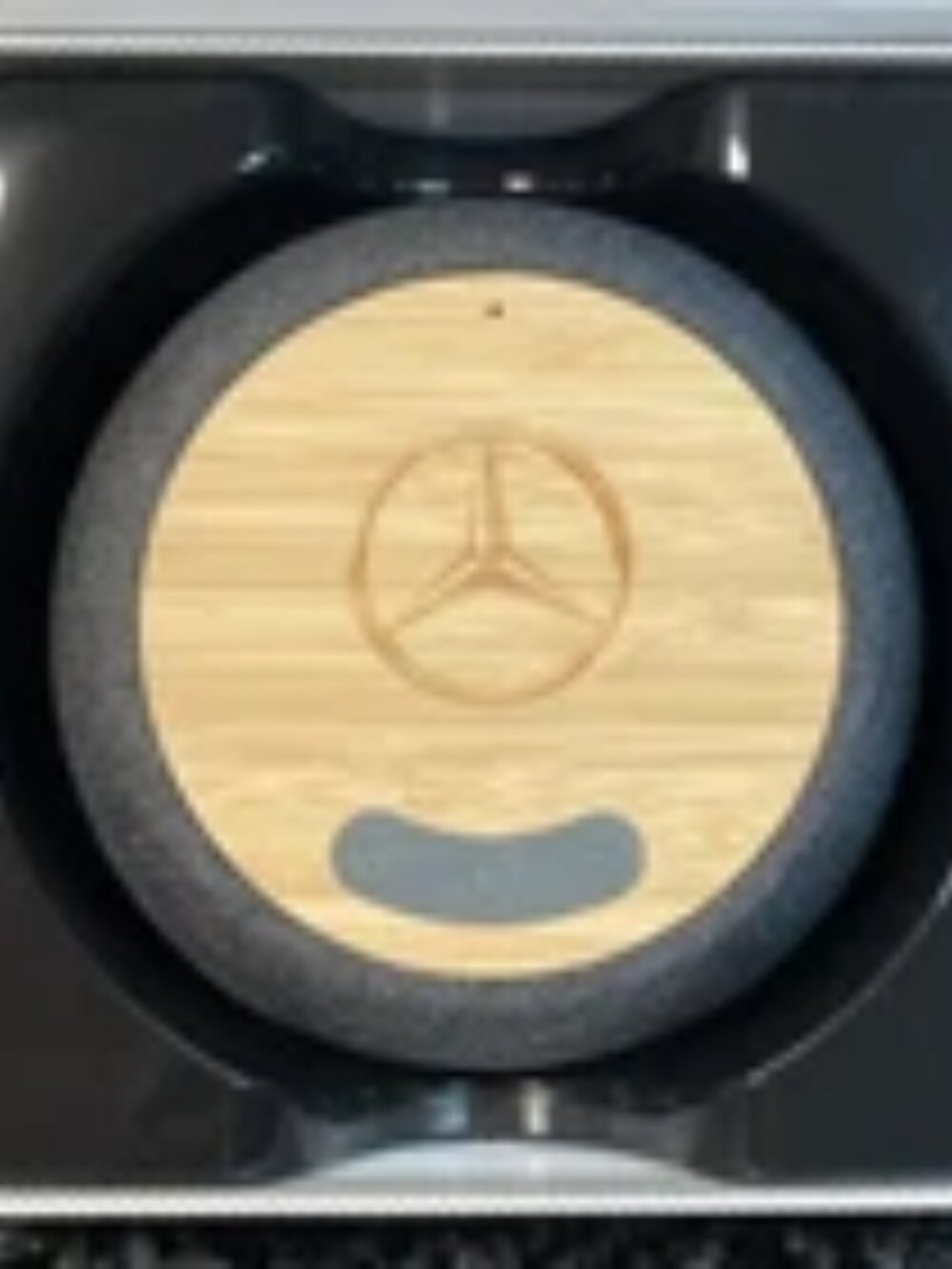 Mercedes Benz Bamboo Fabric Bluetooth Speaker. New in Box - Picture 3 of 6
